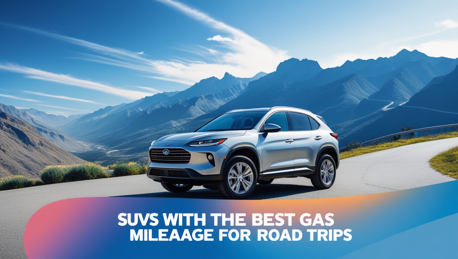 SUVs with the best gas mileage for road trips
