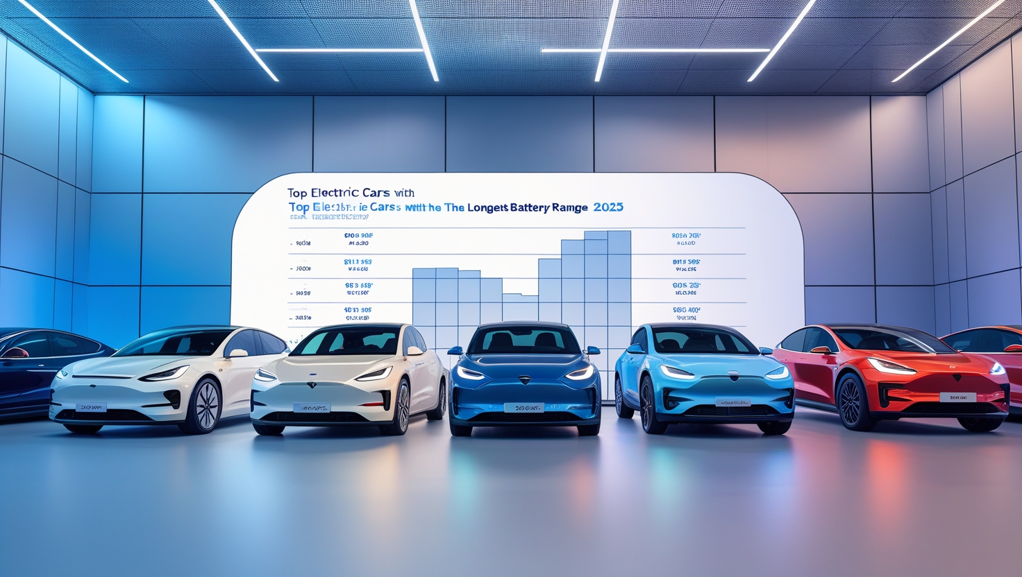 Best Electric Cars with the Longest Battery Range in 2025